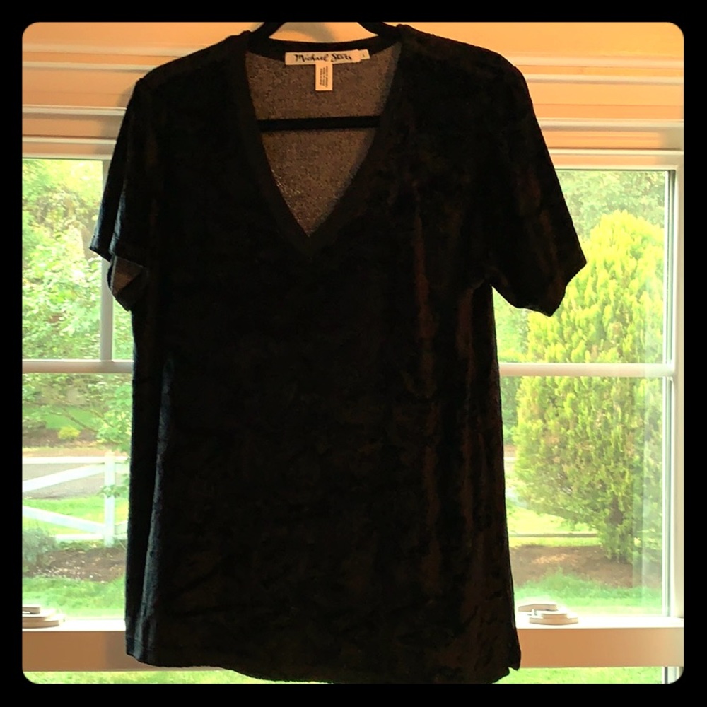 Black Michael star t shirt